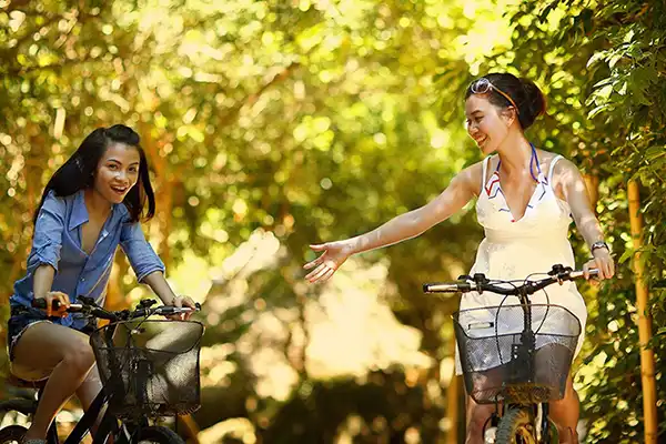 vacancier Shères Camping Village